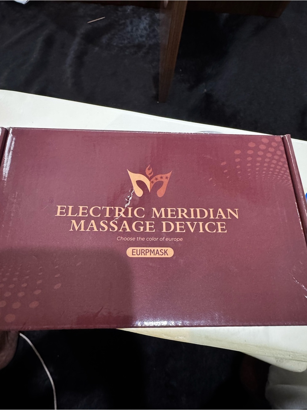 Electric Meridian Massage Device - Burgundy